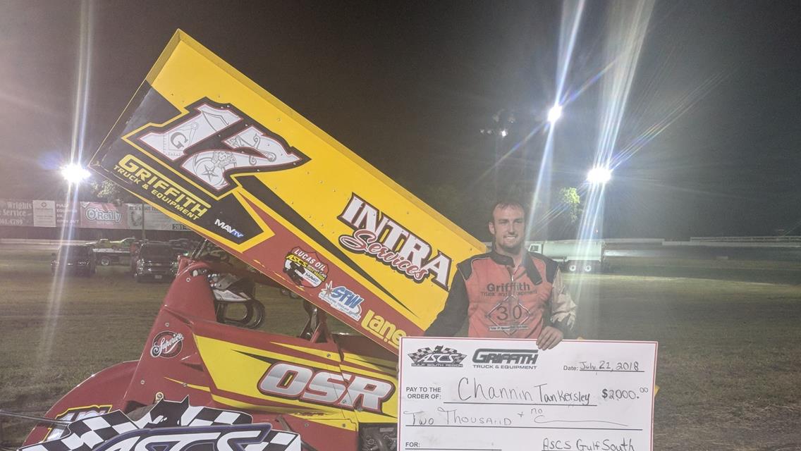 Tankersley Sweeps ASCS Gulf South Region Event at Battleground Speedway