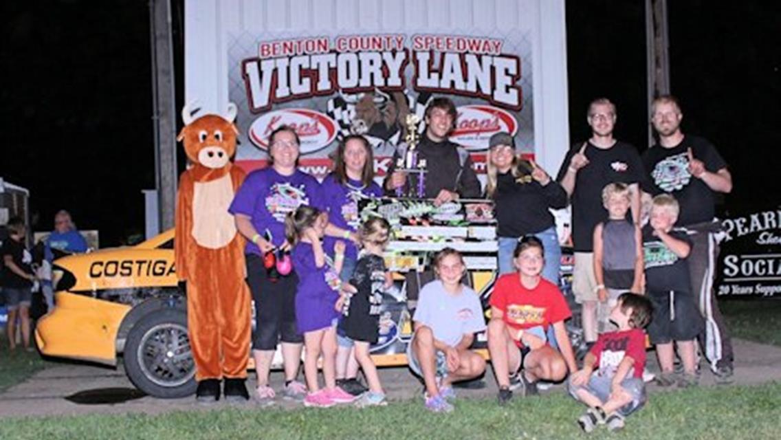 VanWyk victorious in Urbana 5 Memorial at Benton County Speedway