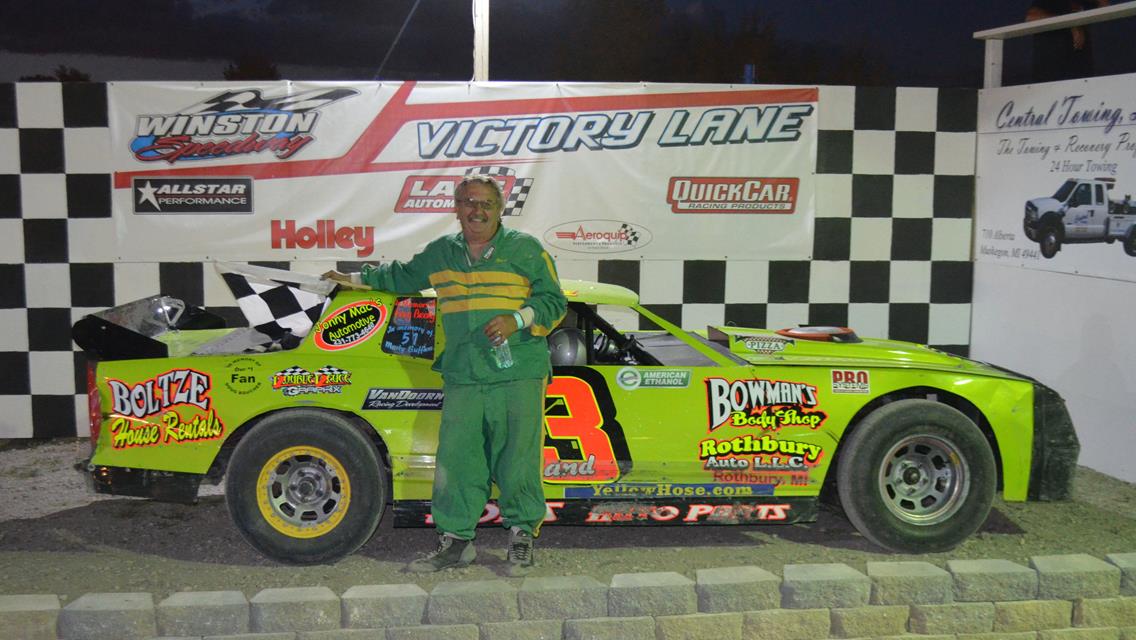 Taylor and Morey Headline Winners at Winston Speedway