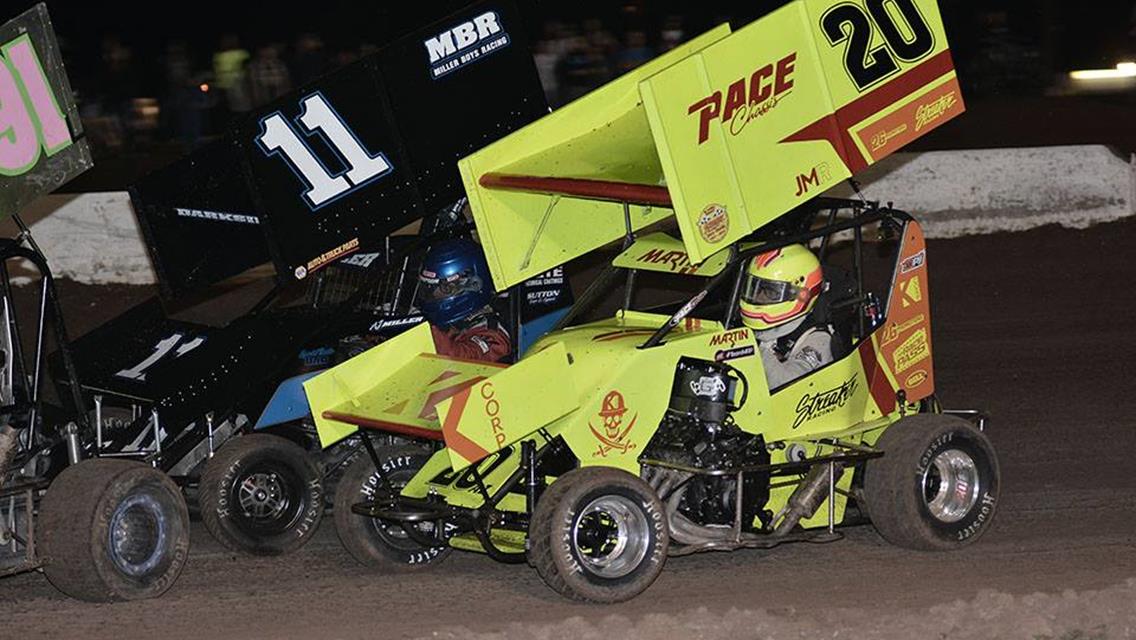 Jarrett Martin Finishes Third in Season Opening March Meltdown at Canyon Speedway Park!