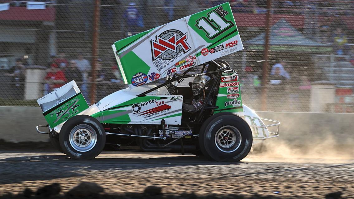 Kraig Kinser Set for World of Outlaws Doubleheader in the Desert This Weekend