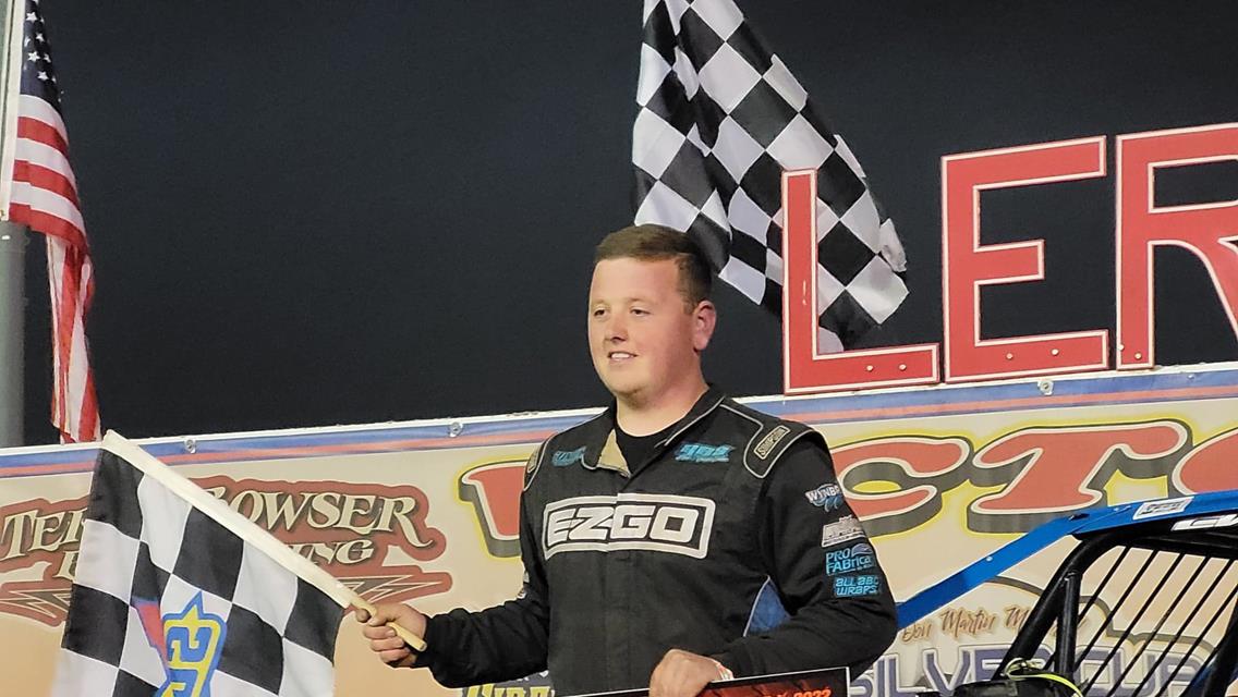 LOGAN ROBERSON WINS FROM 12TH AT LERNERVILLE &amp; TAKES THE $15,000 HOVIS RUSH LATE MODEL FLYNN&#39;S TIRE TOUR TITLE; BEN EASLER CAPS OFF RUSH SPORTSMAN MOD