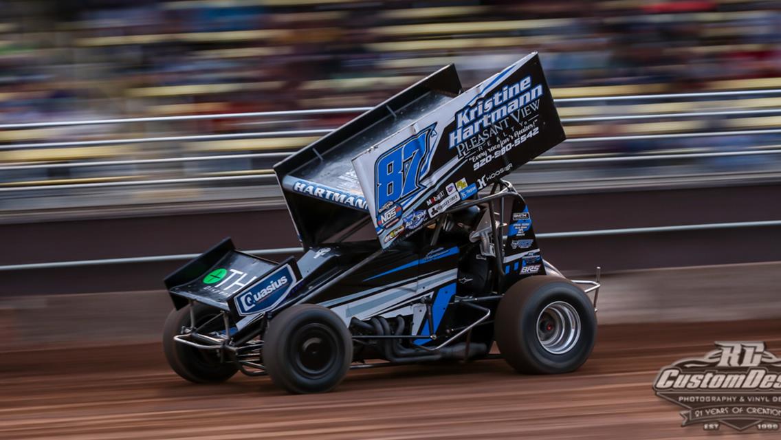 Hartmann wraps up 2023 IRA 410 Sprint Car campaign with top-10 points distinction