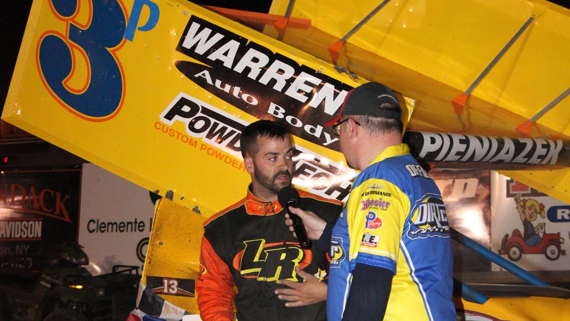 JOSH PIENIAZEK WINS CRSA THRILLER AT FONDA