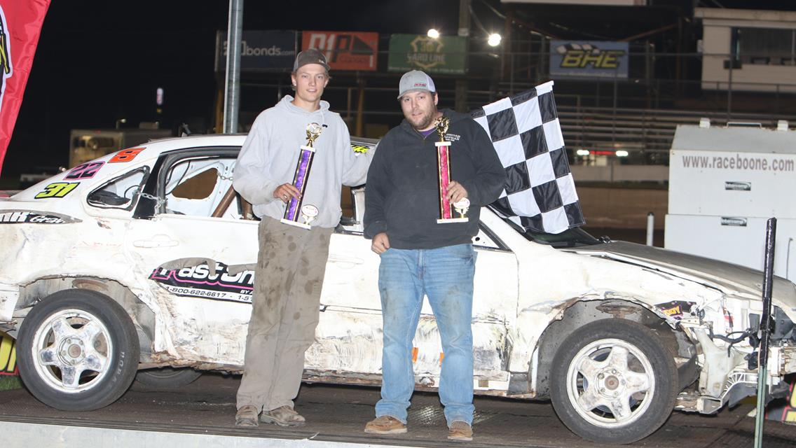 Schmidt repeats in Stock Cars, Gustin, Anderson, Christensen, and Glick see first checkers