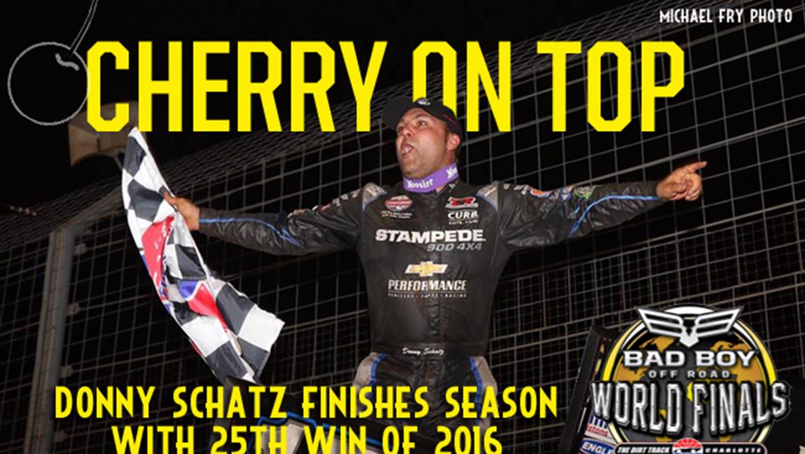 Schatz Sweetens the Season with Win