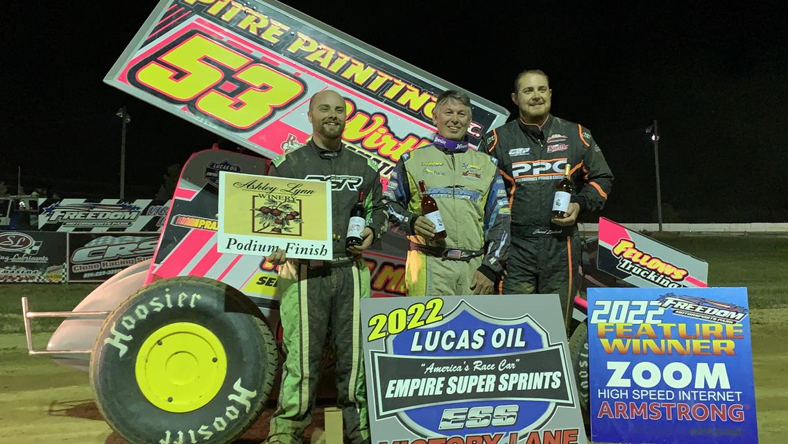 Ashley Lynn Winery ESS Podium Finishers