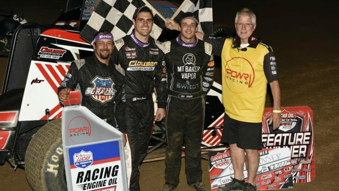 Clouser clears competition for first POWRi WAR Wildcar win