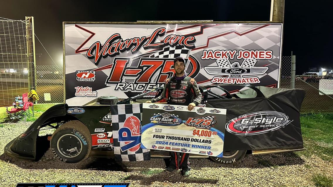I-75 Raceway (Sweetwater, TN) – Crate Racin&#39; USA – April 20th, 2024. (Wells Racing Photography)