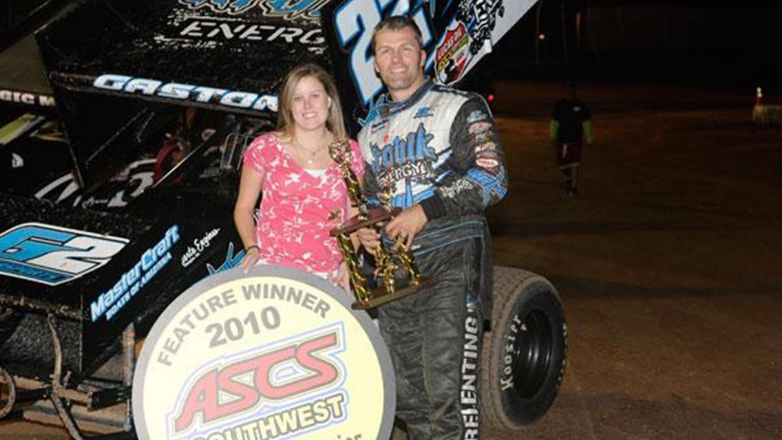 Gaston Garners ASCS Southwest Glory at USA Raceway