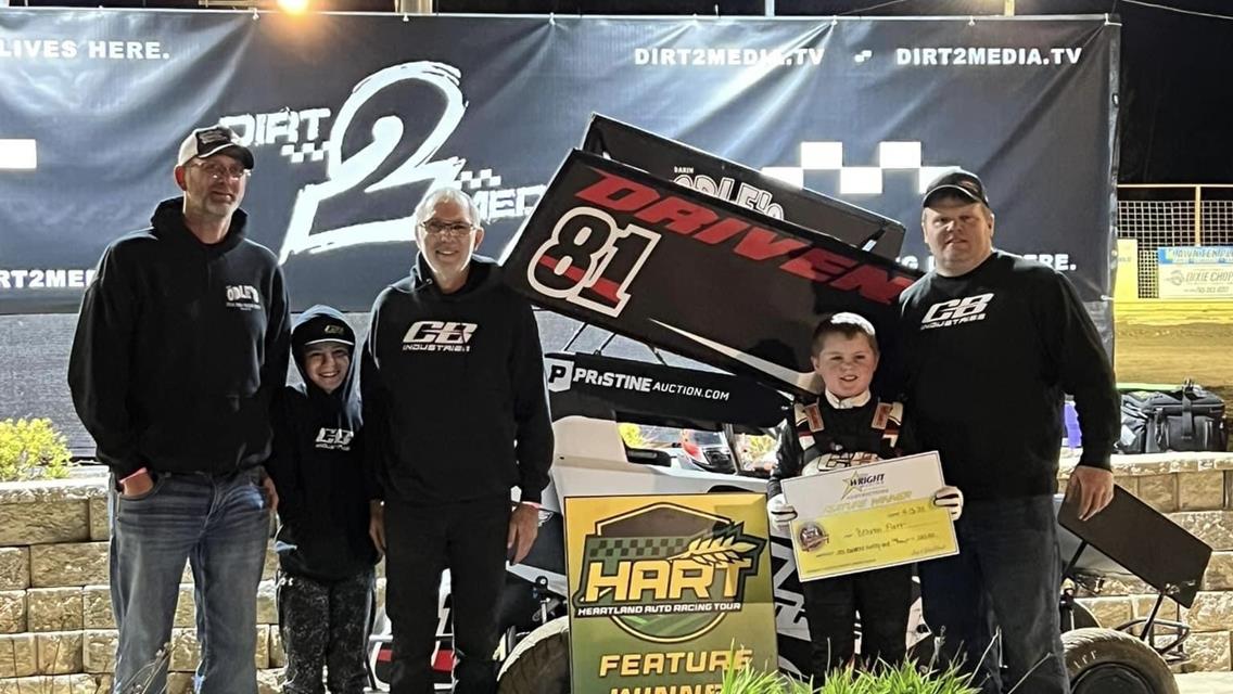 Kirkman, Flatt, and Andrews Take NOW600 HART Series Wins at US 24 Speedway!