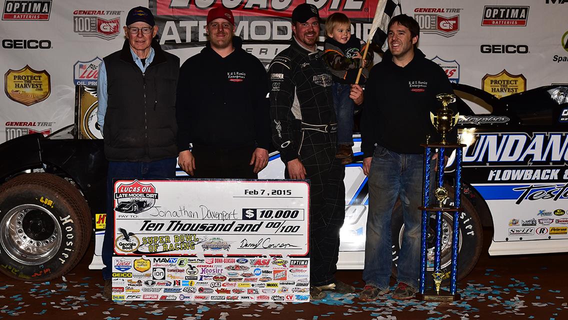Davenport Wins Georgia Boot Super Bowl of Racing Finale at Golden Isles Speedway