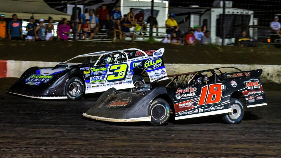 I-80 Speedway (Greenwood, NE) – Lucas Oil Late Model Dirt Series – Imperial Tile Silver Dollar Nationals – July 22nd-24th, 2022. (Heath Lawson photo)