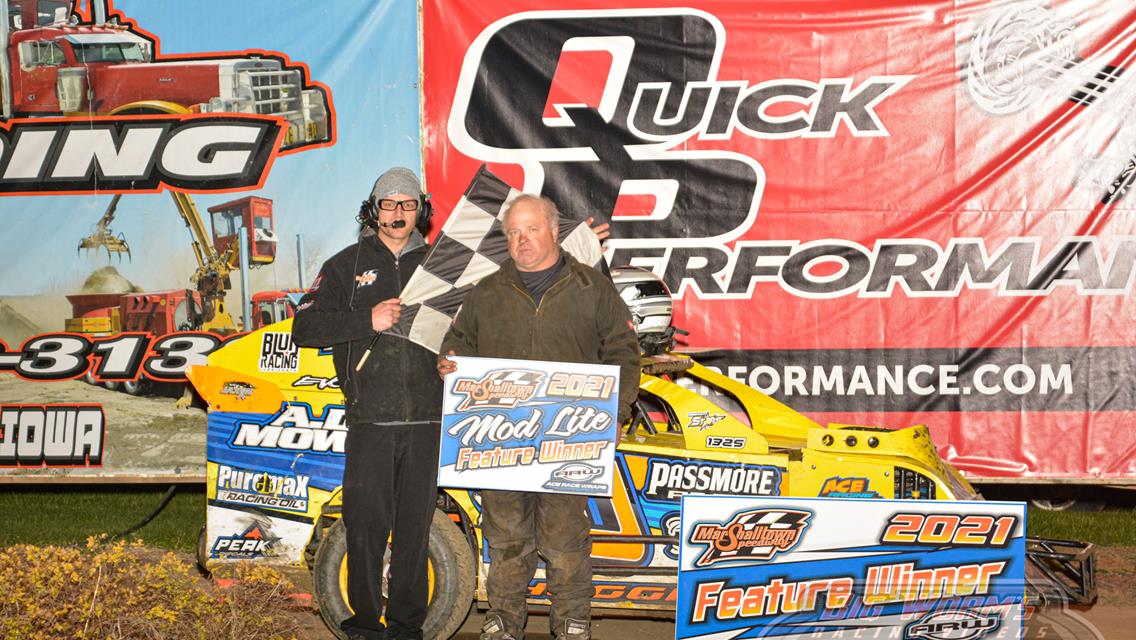 IMCA Stars ModLite Feature Winner