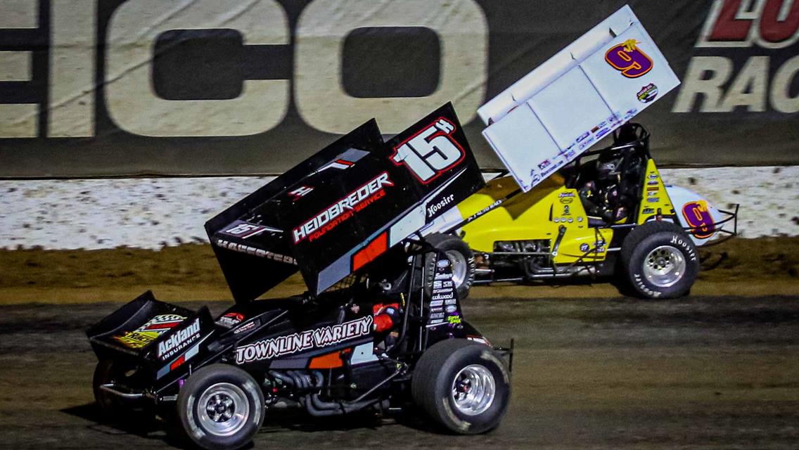 Hafertepe captures a Hockett-McMillin Memorial ASCS thriller as Aitken takes WAR win at Lucas Oil Speedway