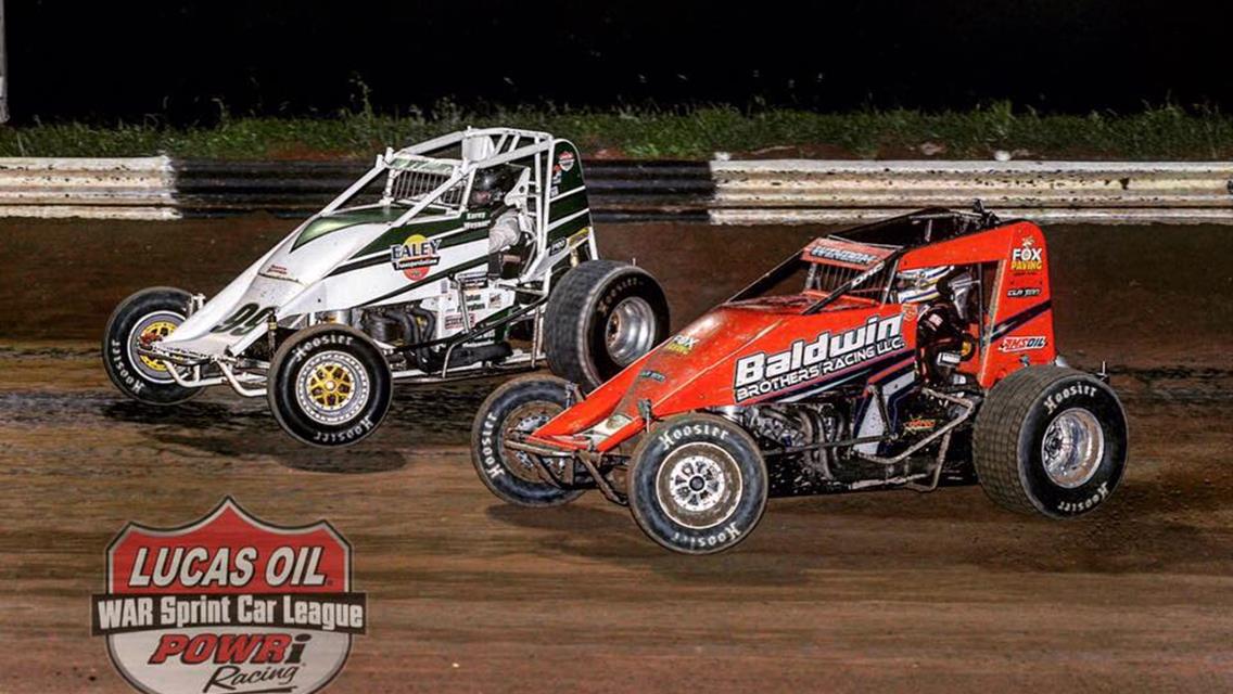 WINDOM STEALS FIRST POWRI LUCAS OIL WAR EAST WIN