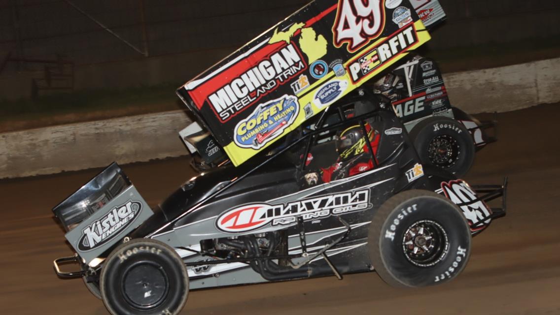 JAY STEINEBACH WINS FIRST EVER FEATURE ON THE LAST POINTS RACE