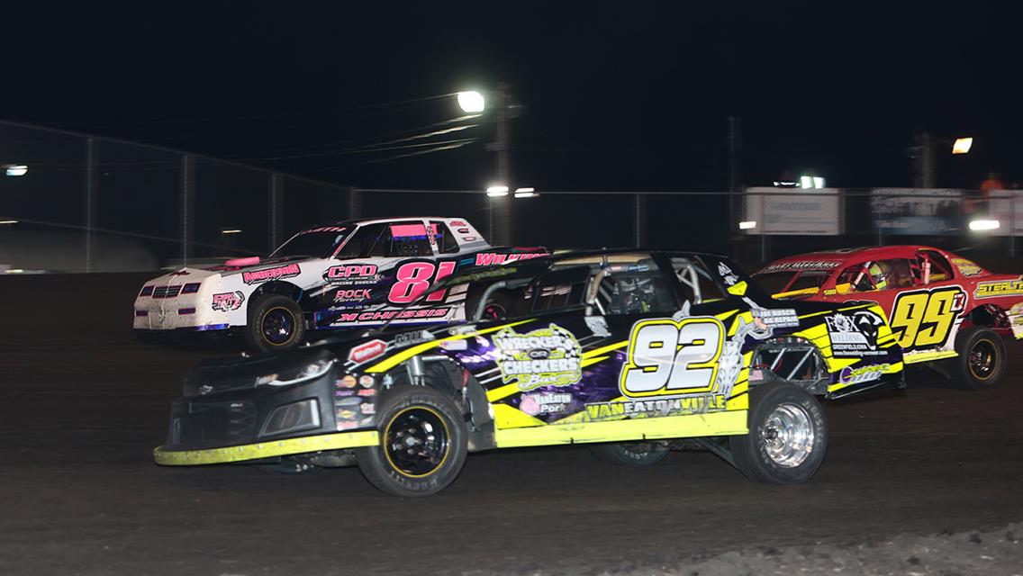 Season opener wins to Lamberies, Schafroth, Kuehl, Watson, and Huggins