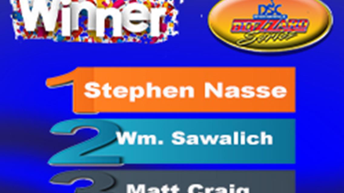 NASSE WINS BLIZZARD 125; POLLARD IS 2022 BLIZZARD TRACK CHAMP; ROBBINS WINS SOUTHERN SUPER SERIES CHAMPIONSHIP....ALL IN ONE RACE!