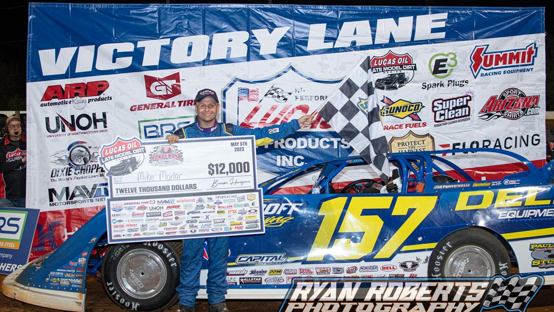 Ponderosa Speedway (Junction City, KY) – Lucas Oil Late Model Dirt Series – John Bradshaw Memorial – May 5th, 2023. (Ryan Roberts photo)