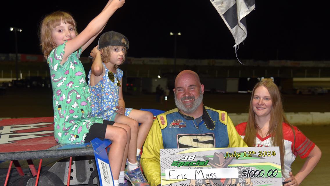 Congrats to the winners for our IMCA Modified .38 Special Event!
