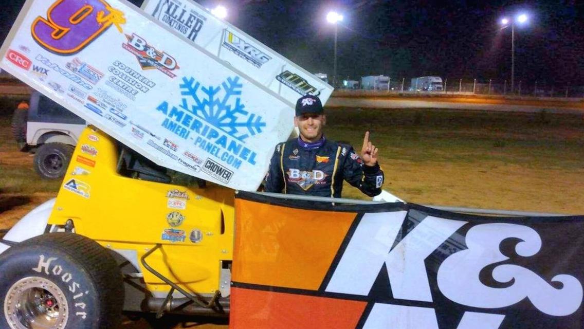 HAGAR WINS OPENING ROUND OF USCS SPEEDWEEK AT LEXINGTON 104 SPEEDWAY