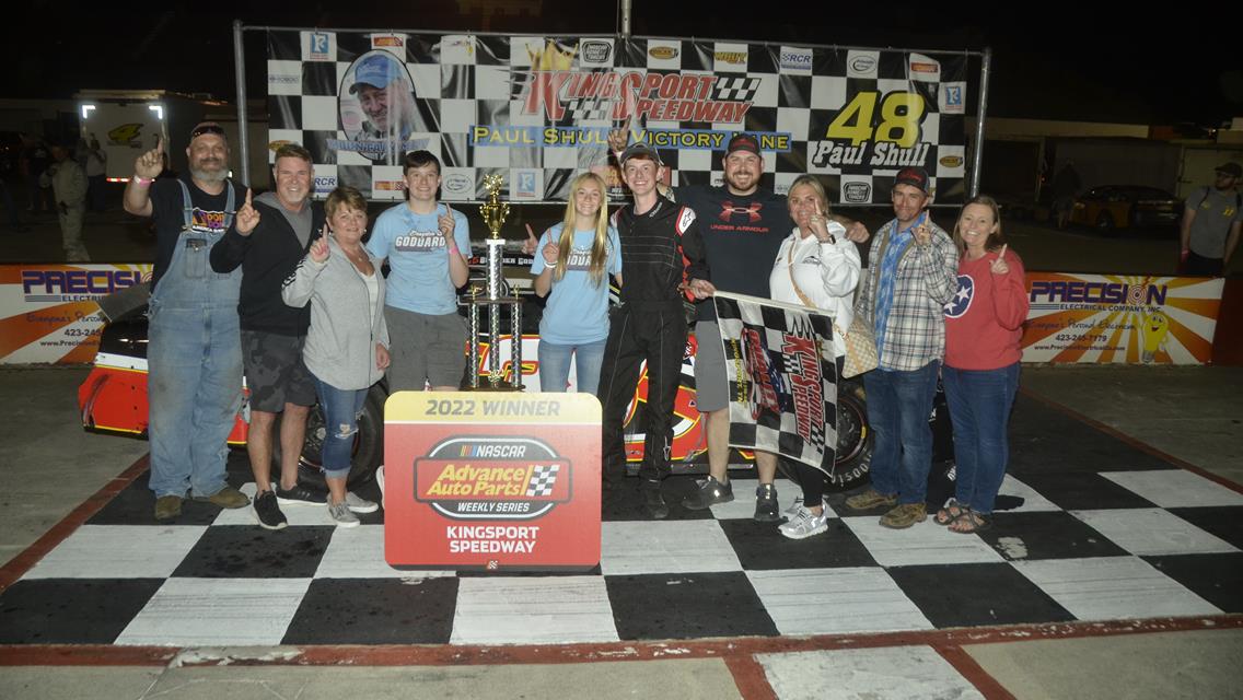 Goddard Captures First Victory