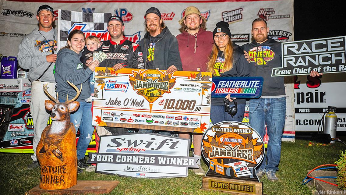 Jake O&#39;Neil bags $10,000 in Fall Jamboree finale at Deer Creek