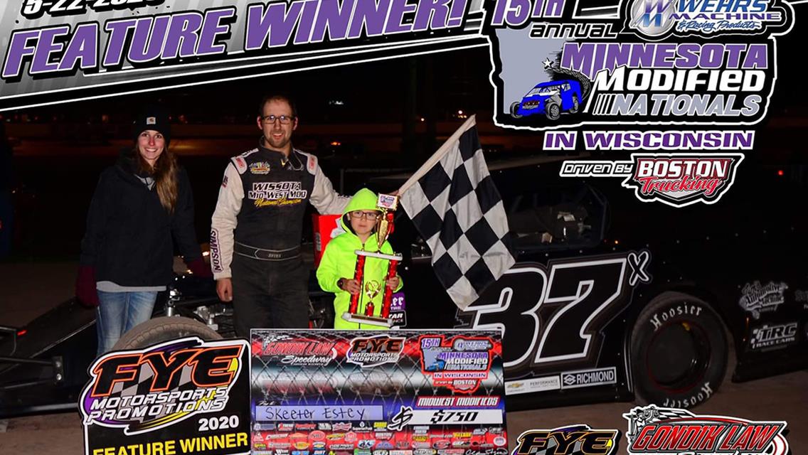 Kelley Estey Tops Mods on Day Two of Modified Nat&#39;ls