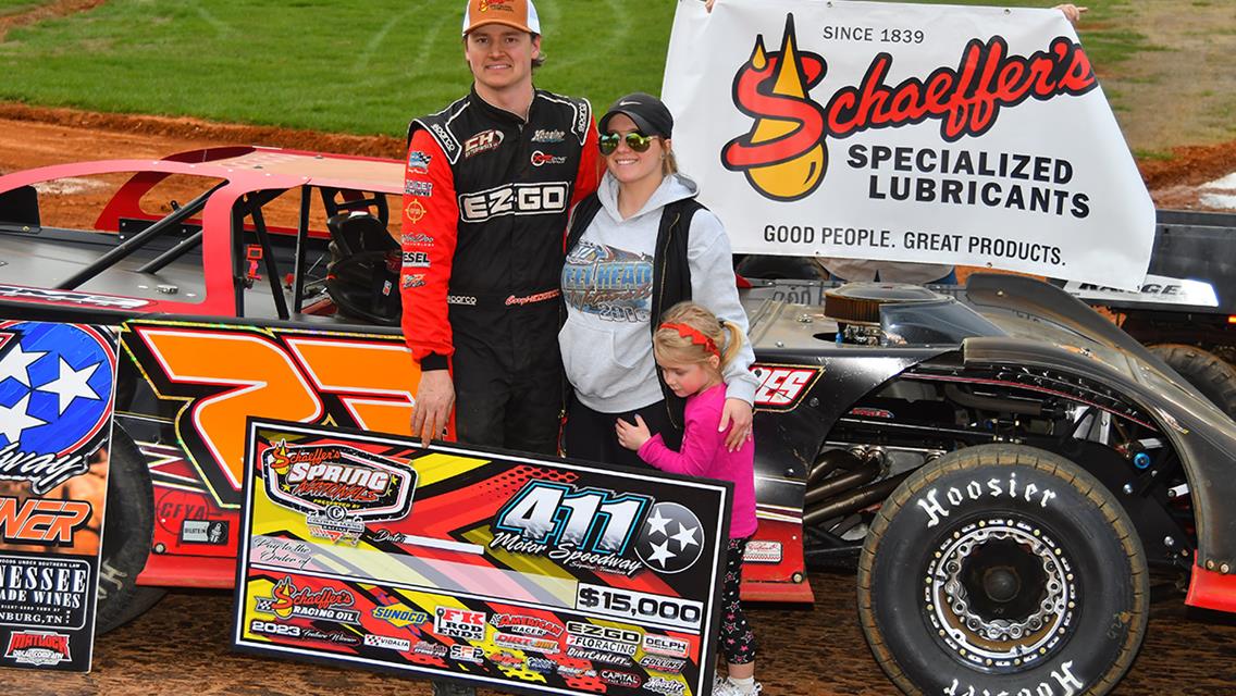 411 Motor Speedway (Seymour, TN) – Schaeffer&#39;s Spring Nationals Series – The Tennessean – March 11th, 2023. (Michael Moats Photo)