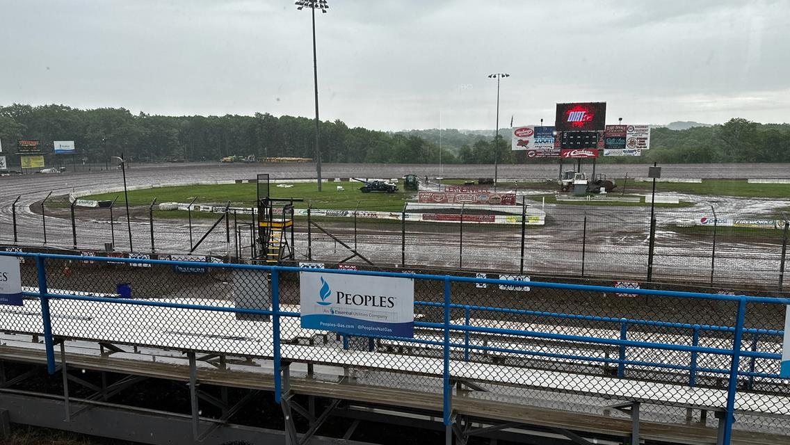 Showers and Wet Forecast Cancel Fab4 Racing on Friday; Up Next: Dirt.TV 3-Wide Sunday Series June 8