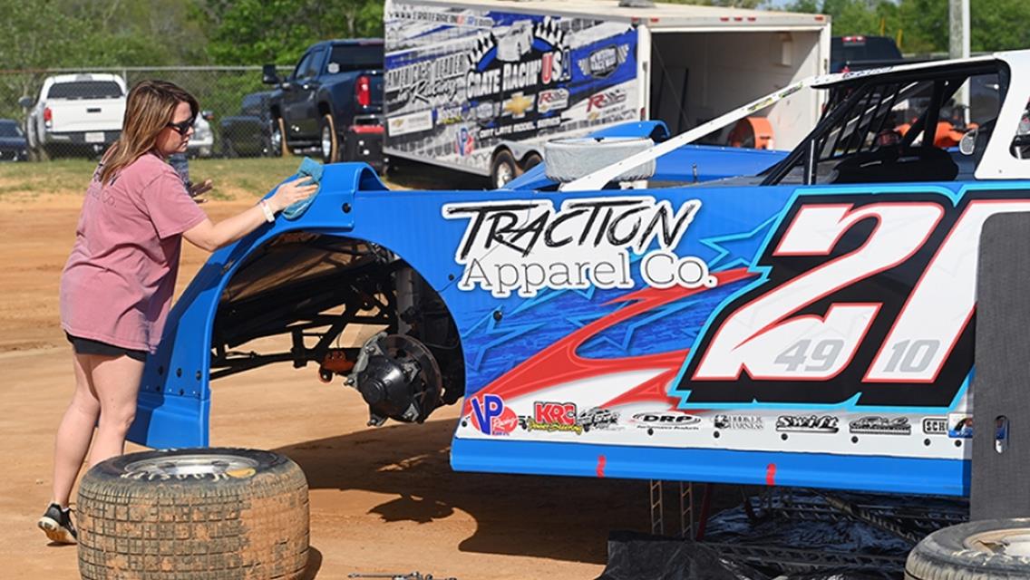 Cochran Motor Speedway (Cochran, GA) – Crate Racin’ USA – April 1st, 2023. (Brian McLeod photo)