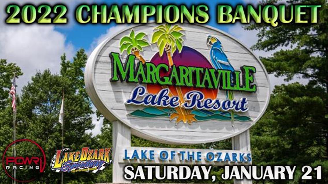 2022 POWRi &amp; Lake Ozark Speedway Championship Banquet Honorees
