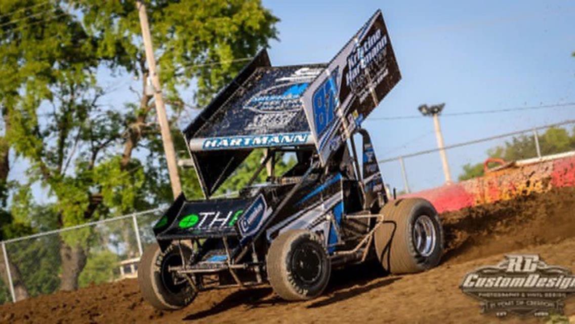 Hartmann turns in fourth 2023 top-10 finish at Fairbury American Legion Speedway