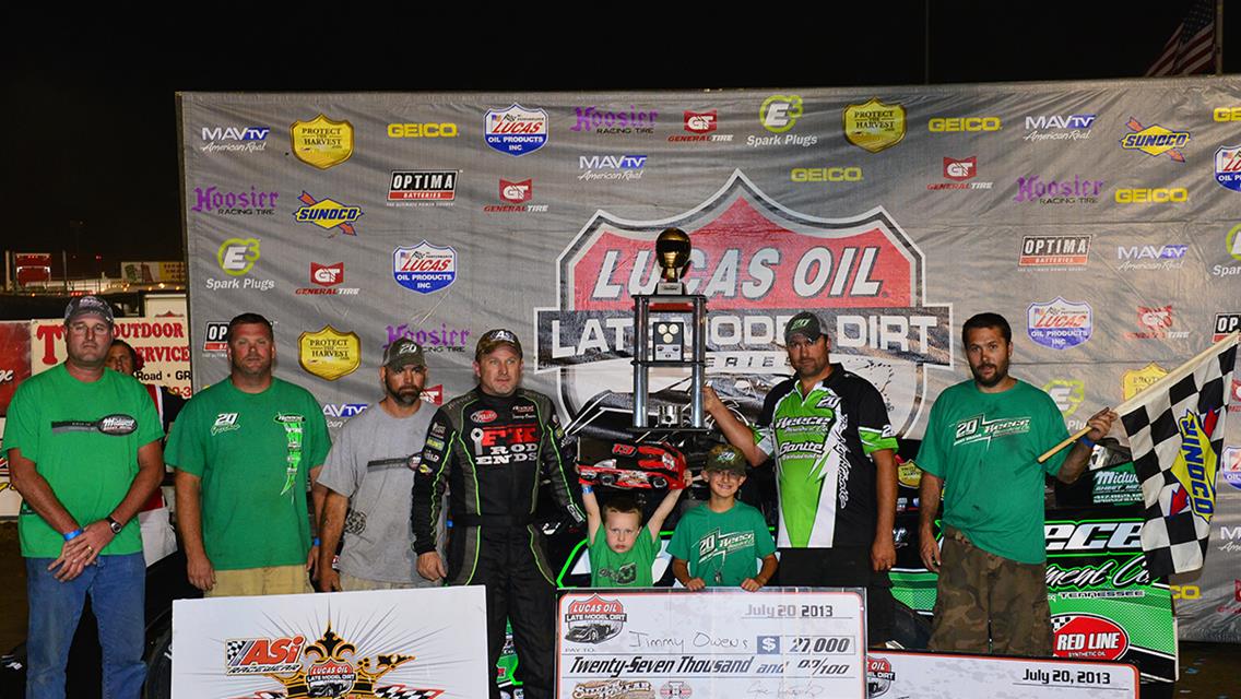 Owens Wins Barnburner at I-80 Speedway’s Silver Dollar Nationals