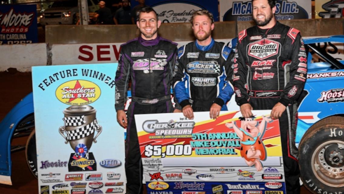Cherokee Speedway (Gaffney, SC) – Southern All Star Series – Mike Duvall Memorial – September 29th-30th, 2023. (Kevin Ritchie photo)