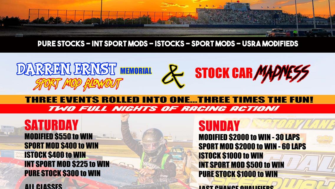 WINTER NATIONALS are fast approaching! October 11-13th!