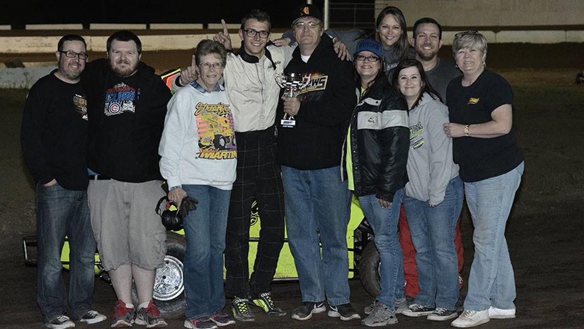 Jarrett Martin and Scotty Milan Win with Last Lap Passes in Power 600 Series – Precision Tile Action