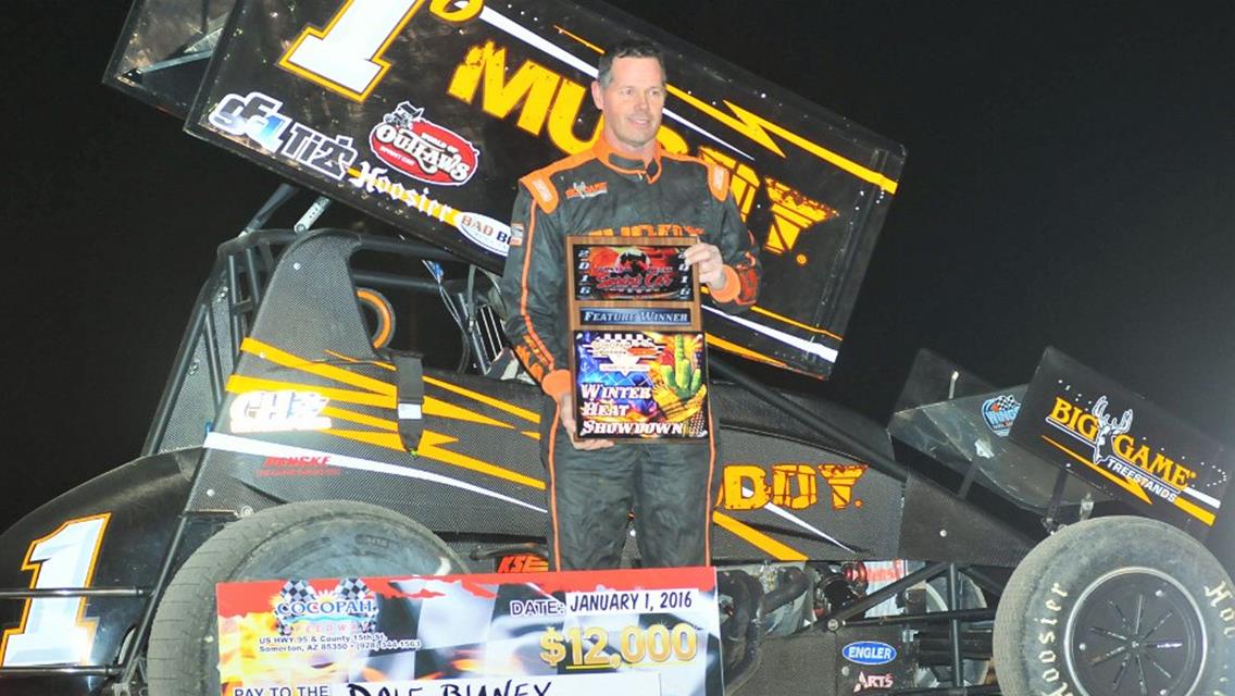 Blaney Brings Home $12,000 Payday for Winning Winter Heat Sprint Car Showdown Opener