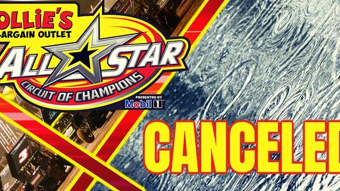 Heavy afternoon rain forces All Stars to cancel Williams Grove visit on August 28th