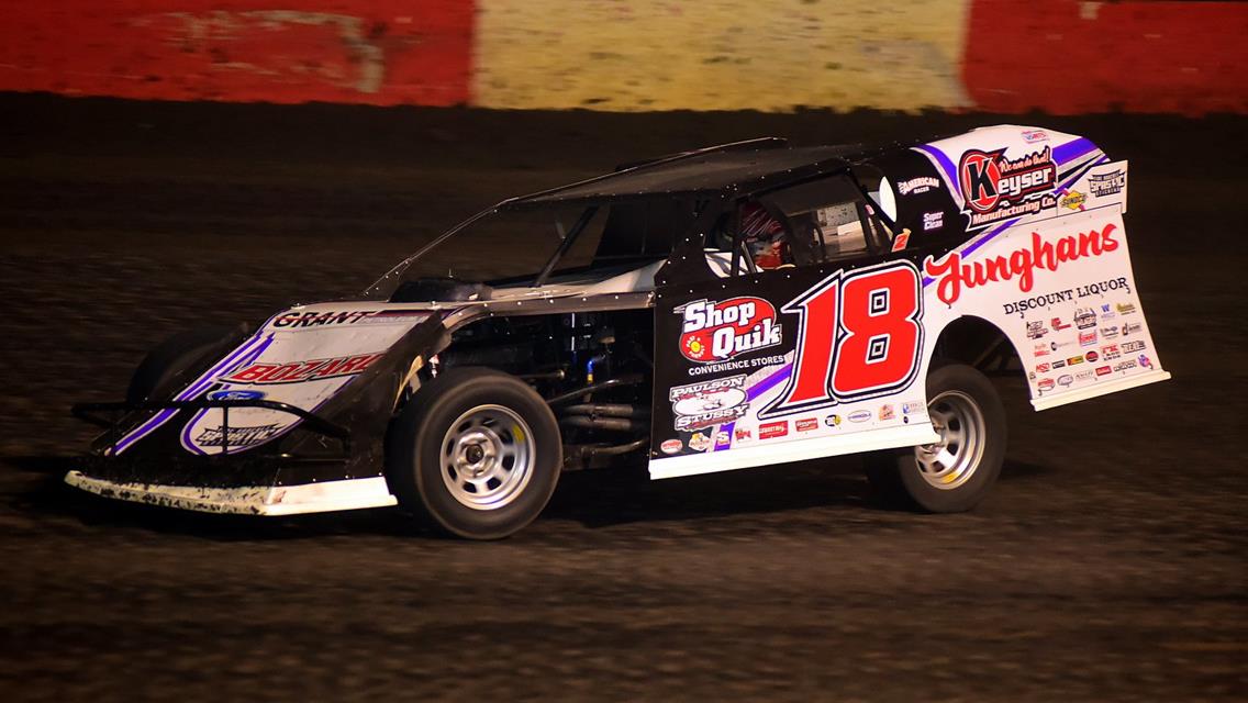 Lakeside Speedway (Kansas City, KS) – United States Modified Touring Series – Grant Junghans Memorial – August 12th, 2022. (Todd Boyd photo)