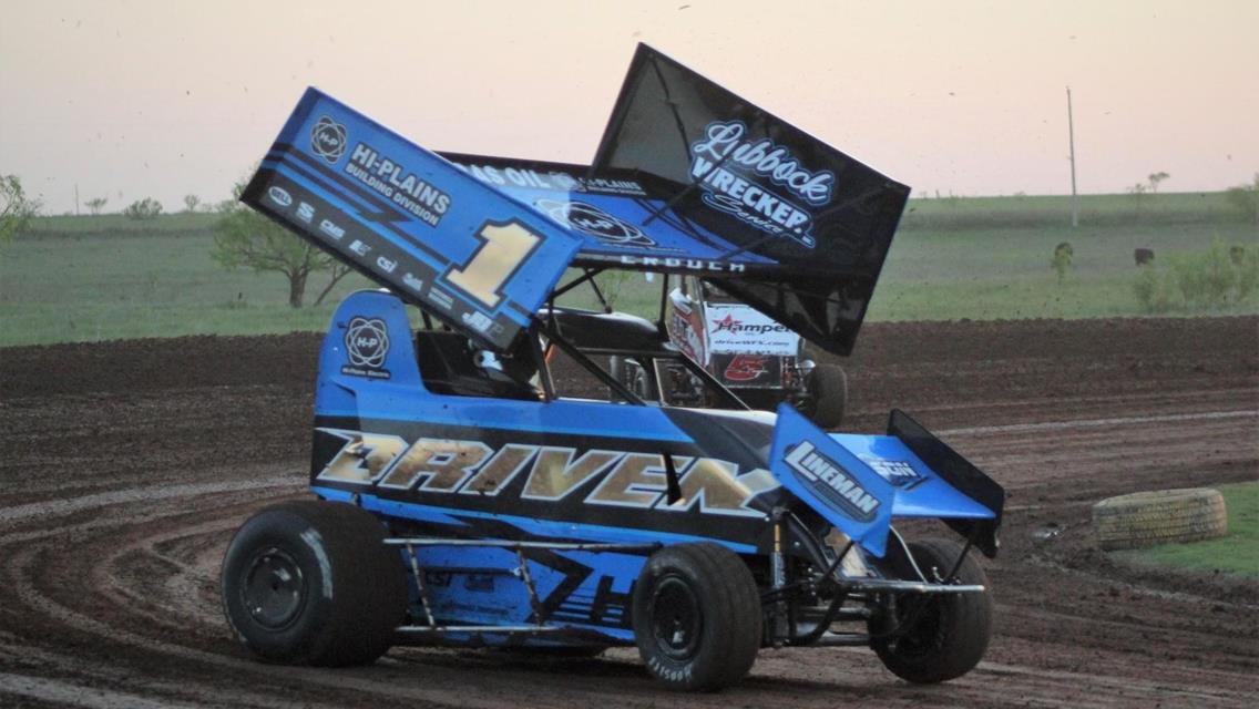 Crouch Earns First Podium Finish of the Season at Boss Dirt Track Speedway