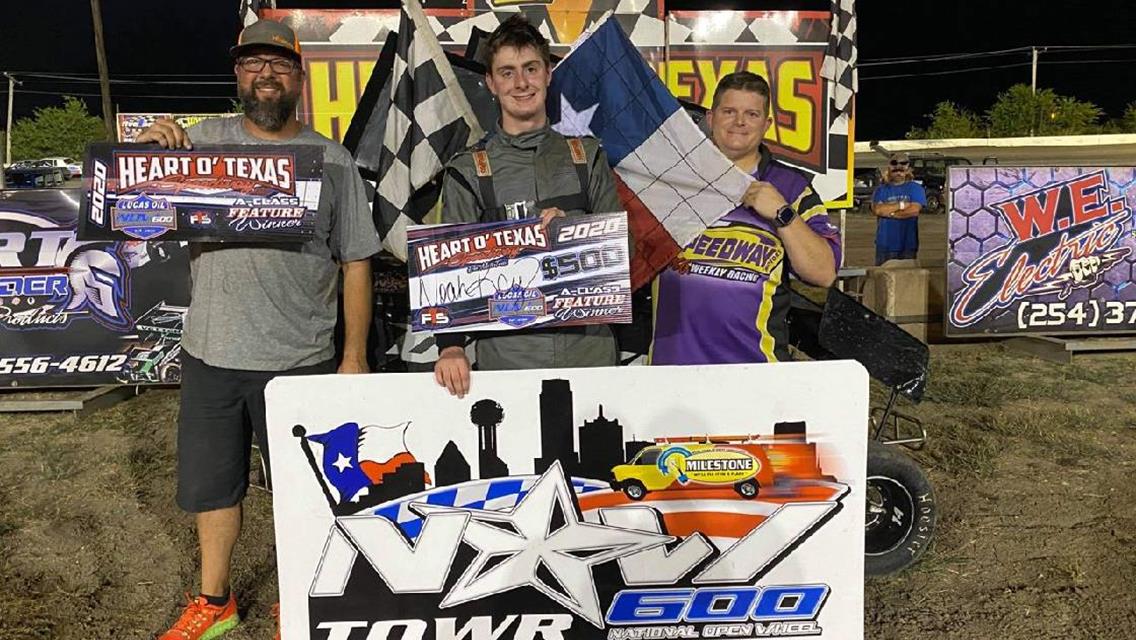 Woods and Key Strike At The Heart O’ Texas With NOW600 TOWR Series
