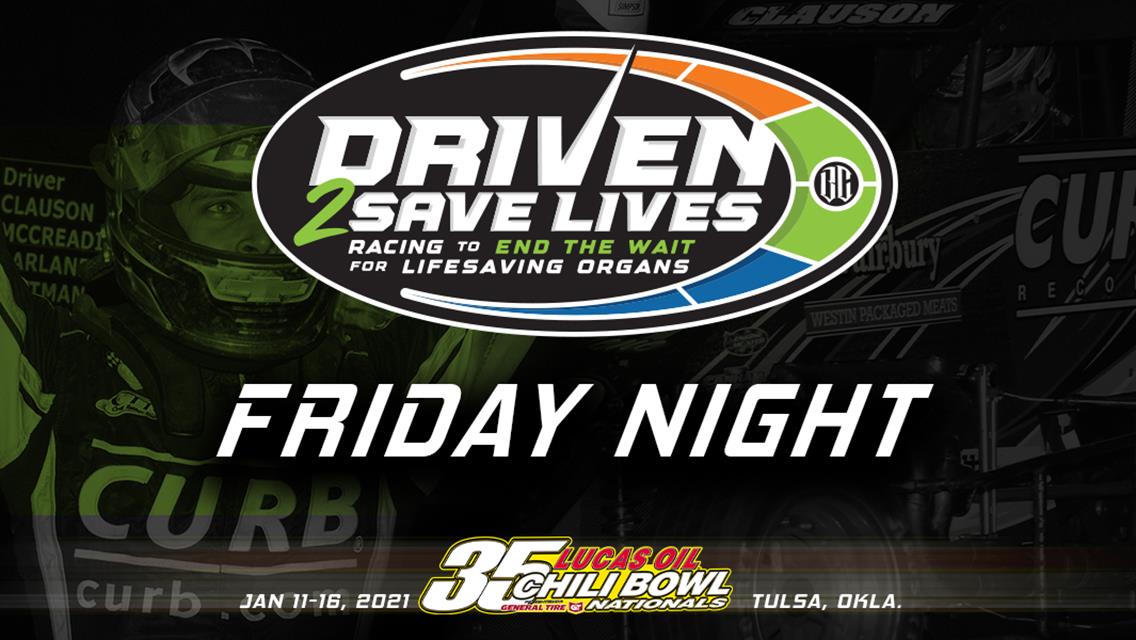 Driven2SaveLives Join Chili Bowl Nightly Sponsor Lineup