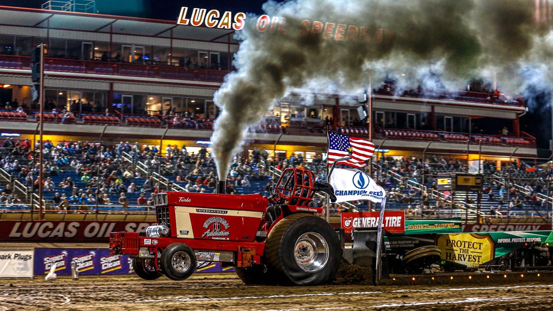 Four season champions crowned as Lucas Oil Pro Pulling Nationals open at Lucas Oil Speedway