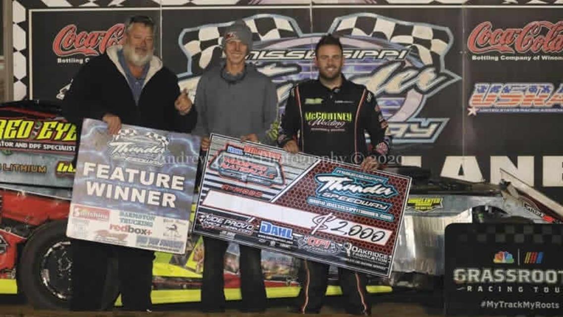 Jake O&#39;Neil steals Mod Nationals opener at Mississippi Thunder