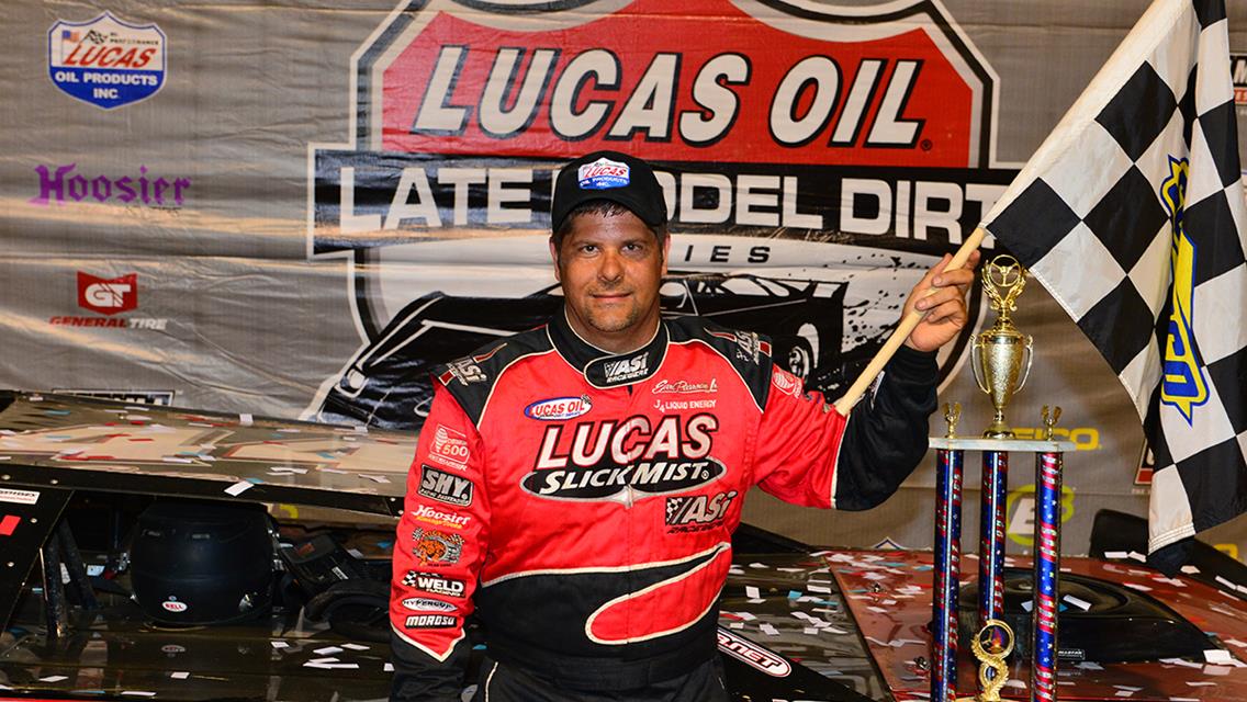 Pearson Wins in a Fantastic Finish at Wythe Raceway Saturday Night