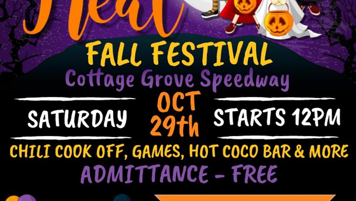 ENDURO &amp; TRACK-N-TREAT SET FOR THIS SATURDAY, OCT 29TH!