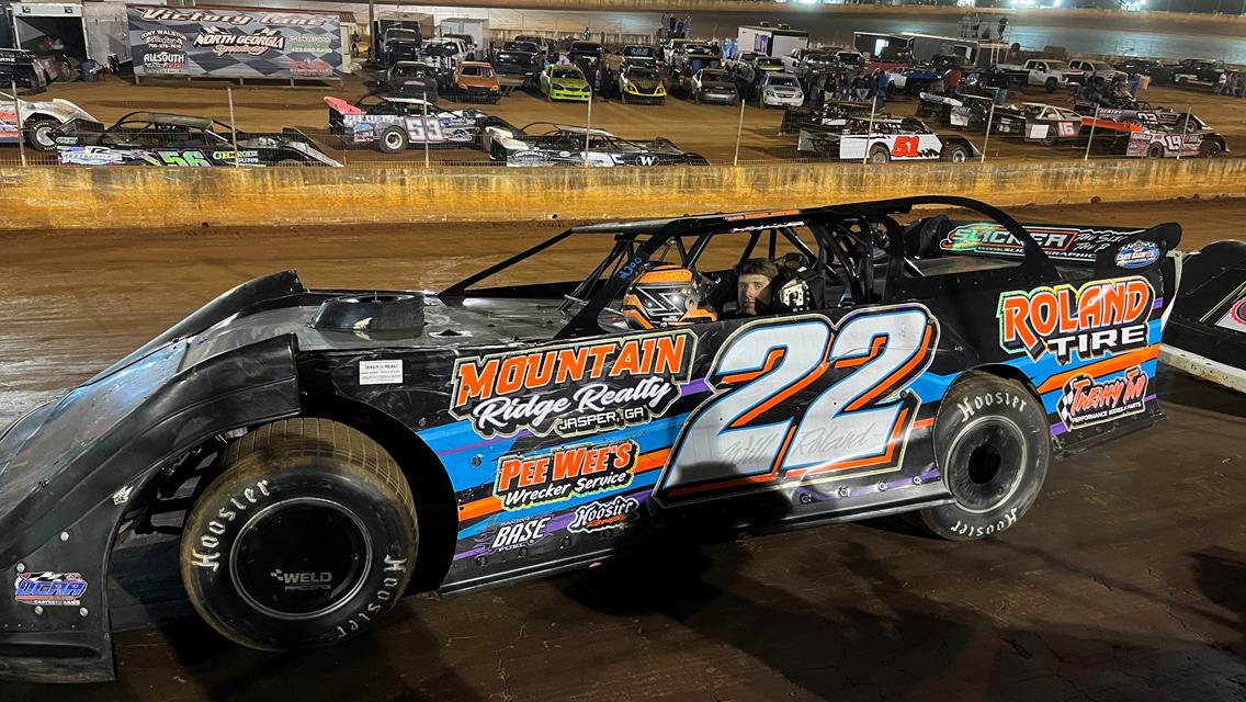 Will Roland was second in the UCRA race at North Georgia Speedway on March 30, 2024.