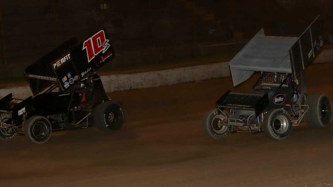 JAY STEINEBACH WINS FIRST EVER FEATURE ON THE LAST POINTS RACE